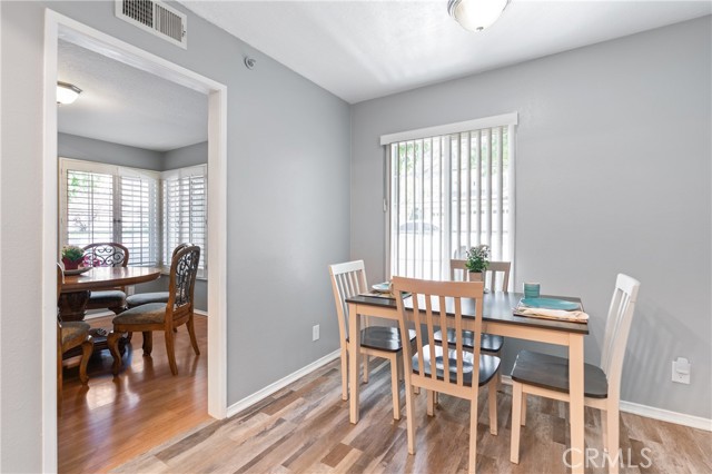 Cozy Eating Area and adjacent Formal Dining Room