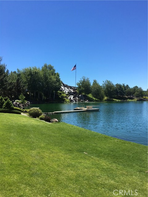 Swimming Pond And Diving Board