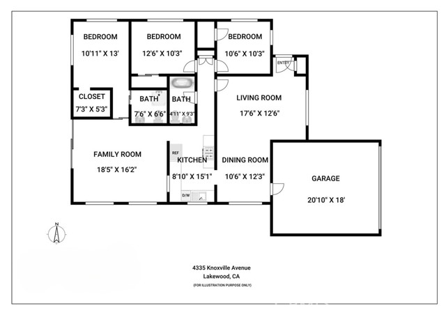 Detail Gallery Image 33 of 33 For 4335 Knoxville, Lakewood,  CA 90713 - 3 Beds | 2 Baths