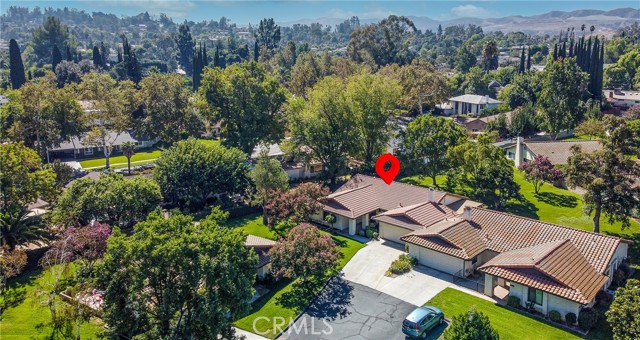 Located at the end of a cul de sac and up a long driveway