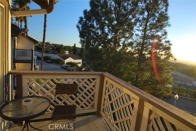 Living room balcony view