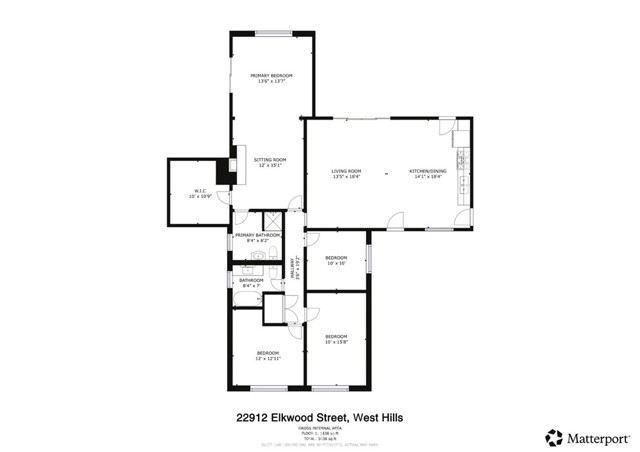 Detail Gallery Image 2 of 31 For 22912 Elkwood St, West Hills,  CA 91304 - 4 Beds | 2 Baths