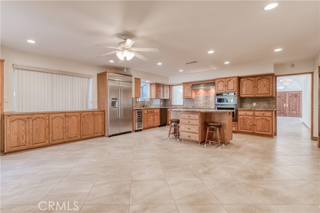 Large kitchen with room for a large table