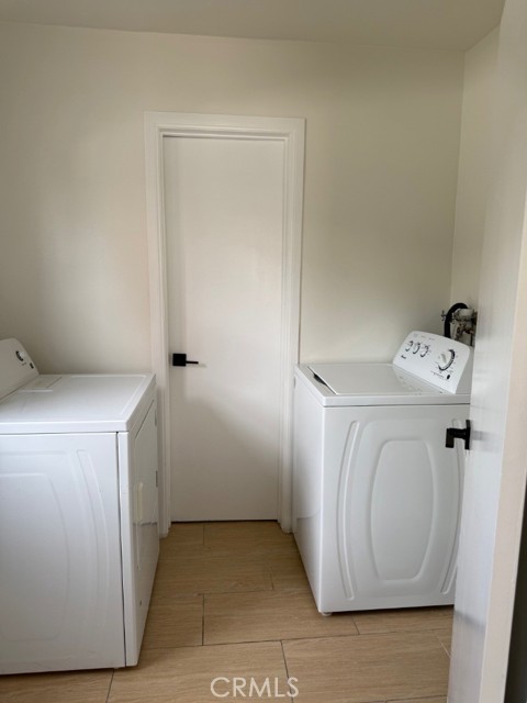 Laundry room with washer & dryer