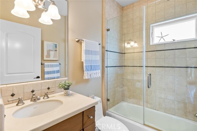 Extra bathroom on top level