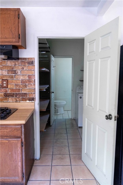 Entrance to Laundry Room