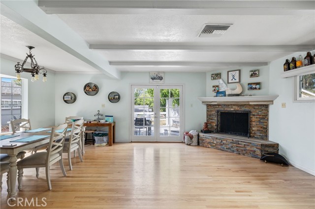 Bonus room and dining room