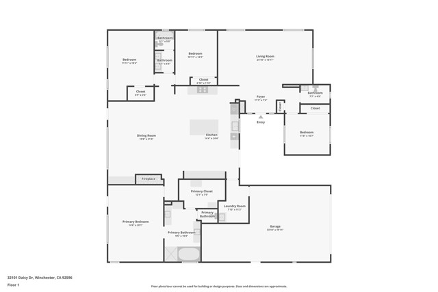 Detail Gallery Image 49 of 49 For 32101 Daisy Dr, Winchester,  CA 92596 - 4 Beds | 3 Baths