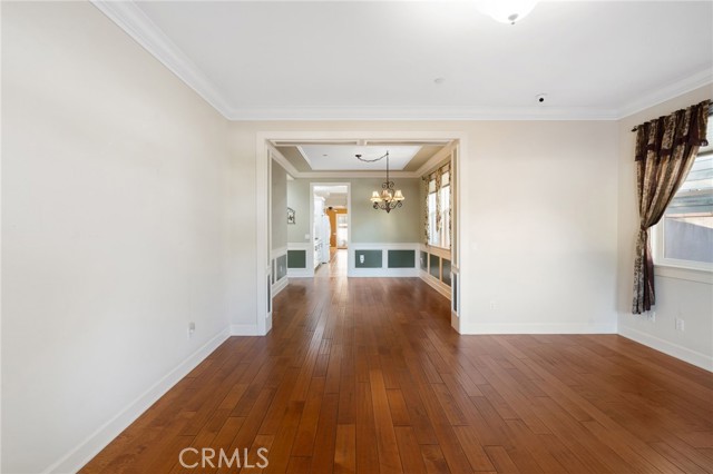 family room upon entering the home