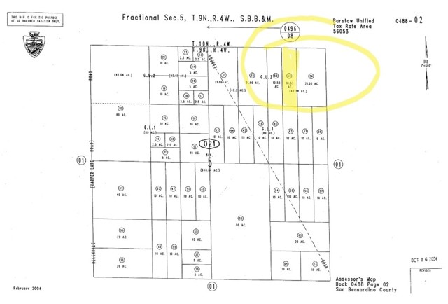 0 Off Helendale Rd #5, Other - See Remarks, California 92311, ,Land,For Sale,0 Off Helendale Rd #5,CRHD23151255