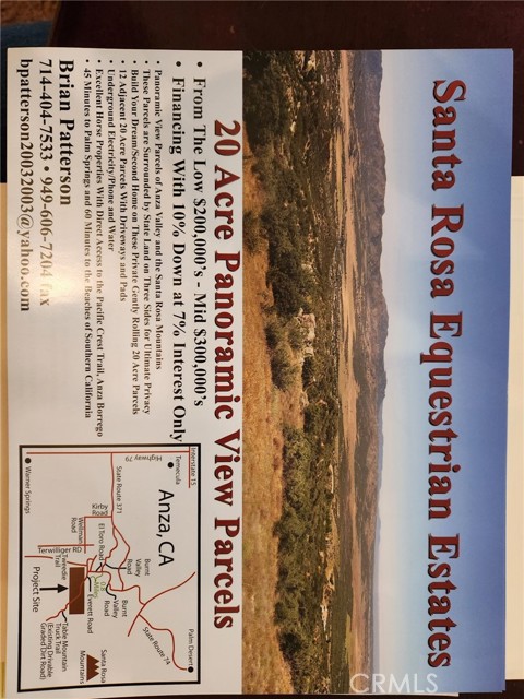40730 Table Mountain Truck Trail, Anza, CA, 92539 40730 Table Mountain Truck Trail, Anza, CA, 92539