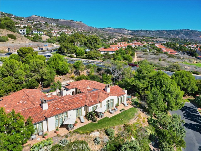 Ariel view of villa 10-101 (right). Notice the grassy area off the patio and private in-ground spa.