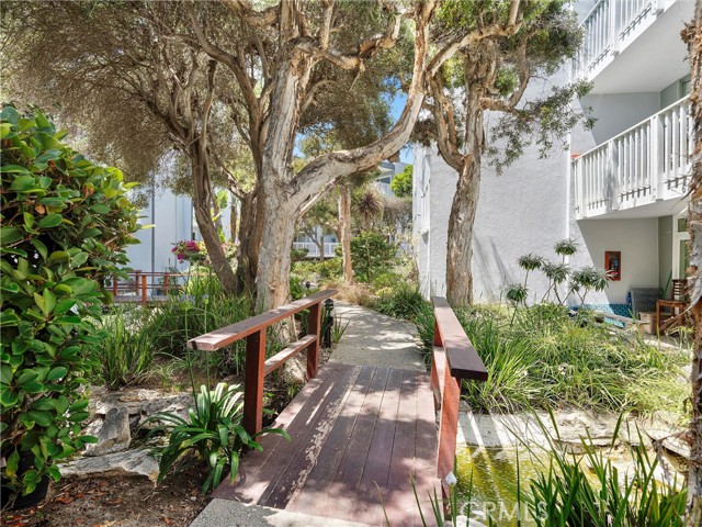 A zen forrest escape feel when walking to your home!