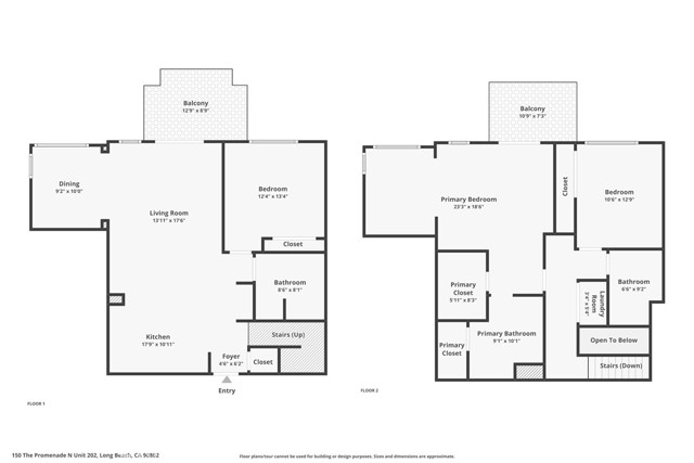 Detail Gallery Image 38 of 40 For 150 the Promenade #202,  Long Beach,  CA 90802 - 3 Beds | 3 Baths