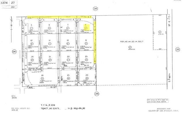 0 Vac/Cor 87 Ste/Ave H8, Lancaster, California 93535, ,Land,For Sale,0 Vac/Cor 87 Ste/Ave H8,CRDW23227379