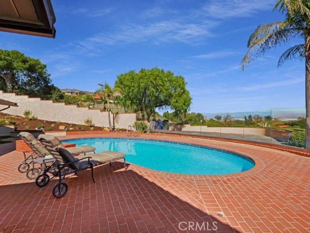 Pool Looking out to View