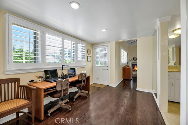 Workspace inside primary suite