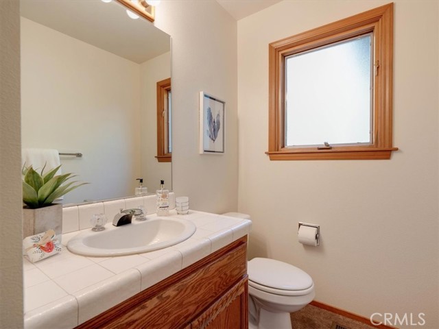 Main living area bathroom.