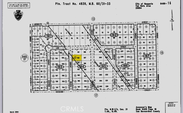 Detail Gallery Image 1 of 1 For 0 Victor Ave, Hesperia,  CA 92345 - – Beds | – Baths