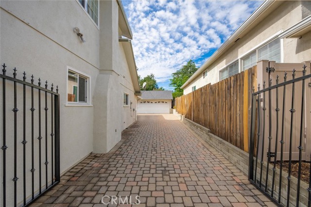 Gated Long Driveway