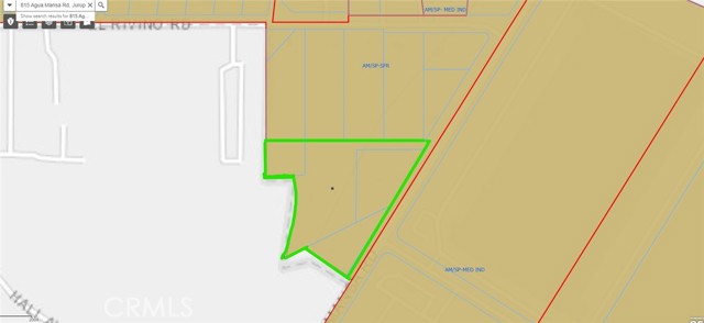 815 Aqua Mansa Road, Bloomington, California 92316, ,Land,For Sale,815 Aqua Mansa Road,CRTR24145359