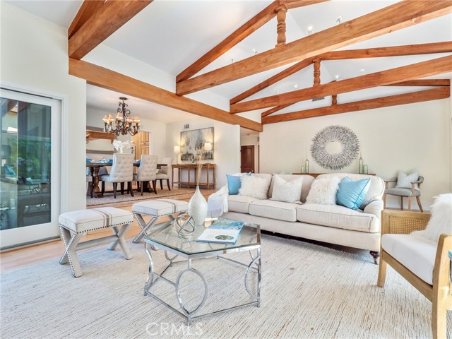 Formal living room looking toward dining room