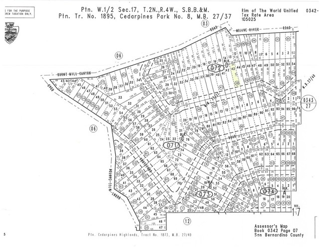 Details for 34207243 Mojave River Rd., Cedarpines Park, CA 92322