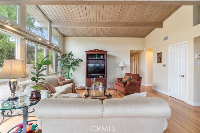 Family room from dining room