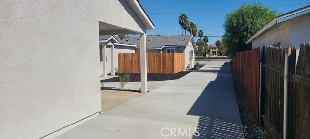 REAR  View - ADU / 1Bed/1Bath / Main House