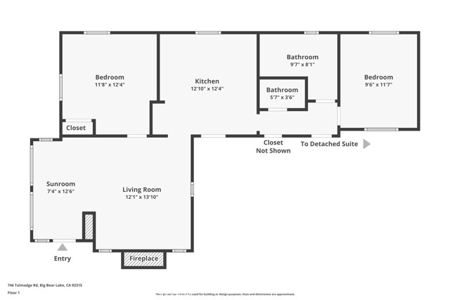 Detail Gallery Image 10 of 59 For 746 Talmadge Rd, Big Bear Lake,  CA 92315 - 3 Beds | 2/1 Baths