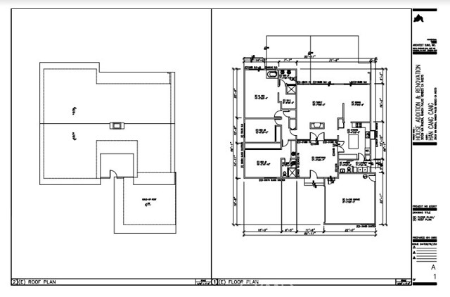Current layout of the house.
