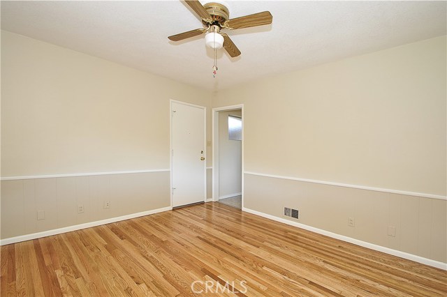 Front room with outdoor access . Great for home office or in law quarters.