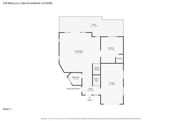 Detail Gallery Image 59 of 59 For 319 Mittry Ln, Lake Arrowhead,  CA 92352 - 2 Beds | 2/1 Baths