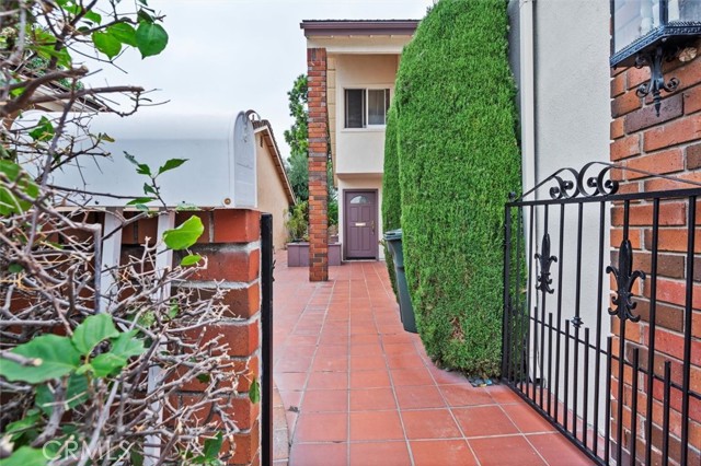 Private entrance