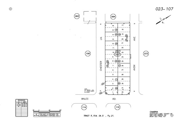 1955 Avon Avenue, Cambria, California 93428, ,Land,For Sale,1955 Avon Avenue,CRSC23173975