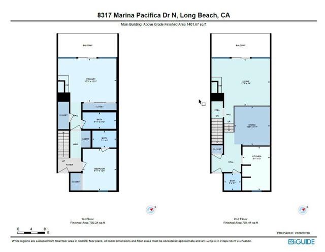 Detail Gallery Image 27 of 27 For 8317 Marina Pacifica, Long Beach,  CA 90803 - 2 Beds | 3 Baths