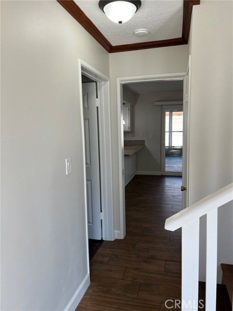 Downstairs hallway