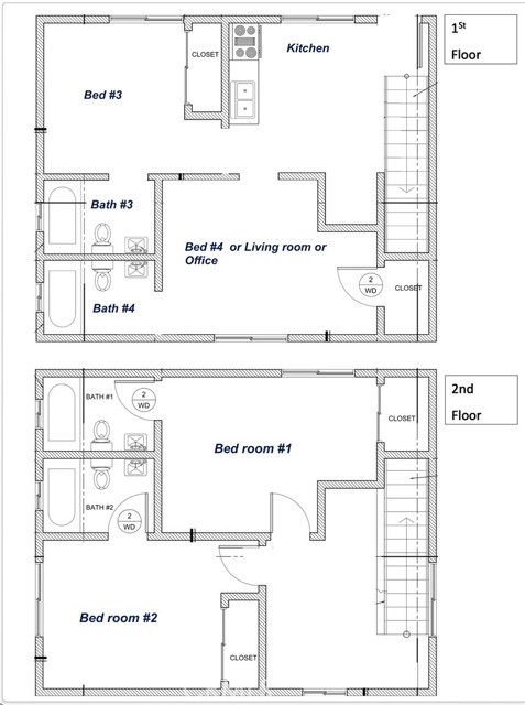 Detail Gallery Image 3 of 21 For 122 E 31st St, Los Angeles,  CA 90011 - 3 Beds | 4 Baths