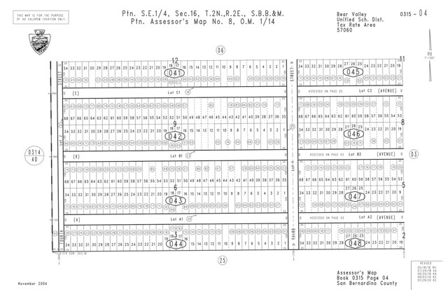 Detail Gallery Image 1 of 1 For 0 Avenue C, Big Bear City,  CA 92314 - – Beds | – Baths