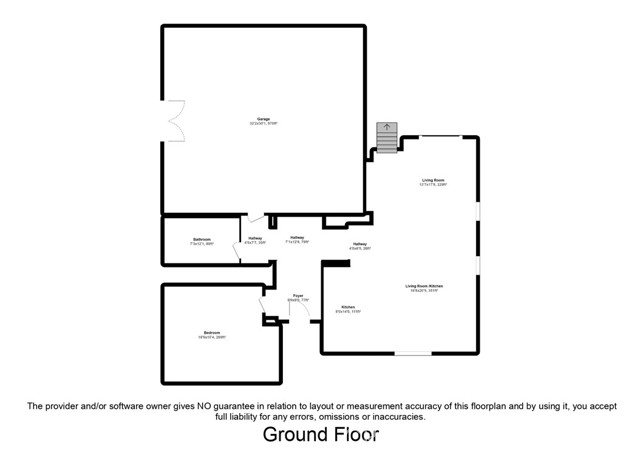 Main level floor plan