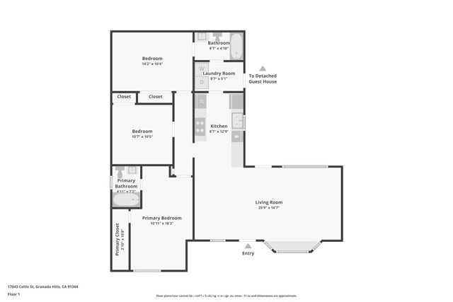 Detail Gallery Image 49 of 51 For 17043 Celtic St, Granada Hills,  CA 91344 - 4 Beds | 3 Baths