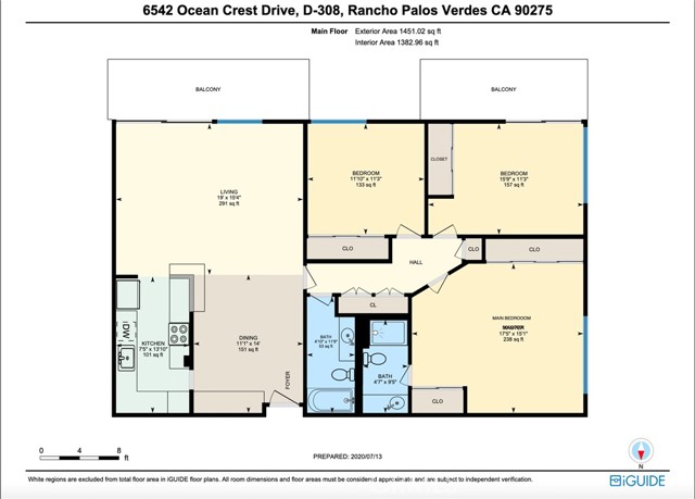 Detail Gallery Image 5 of 36 For 6542 Ocean Crest Dr #D-308,  Rancho Palos Verdes,  CA 90275 - 3 Beds | 2 Baths