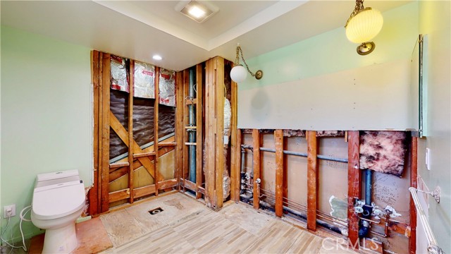 Upstairs master bathroom