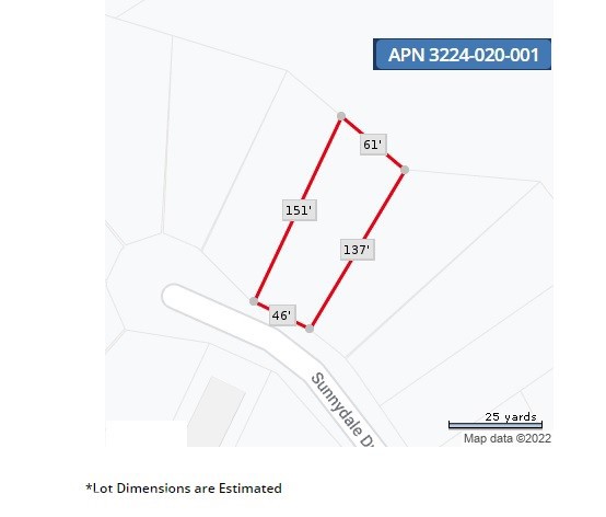 0 Vac/Sunnydale Dr/Vic Peekaboo Road, Lake Elizabeth, CA 93532