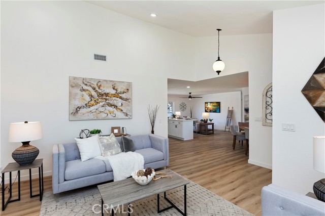 Living room looking back to family room