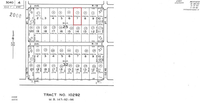 Detail Gallery Image 4 of 4 For 0 E Ave R 12, Sun Village,  CA 93543 - – Beds | – Baths