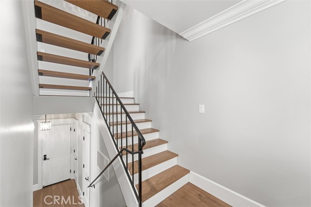 Stairs from Garage/Front Door, to Living Room, to Primary Bedroom Stairs from Garage/Front Door, to Living Room, to Primary Bedroom