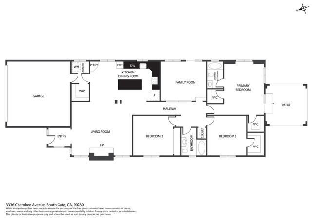Detail Gallery Image 20 of 20 For 3336 Cherokee Ave, South Gate,  CA 90280 - 4 Beds | 2 Baths