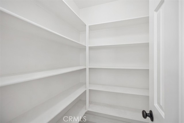 walk in pantry in kitchen