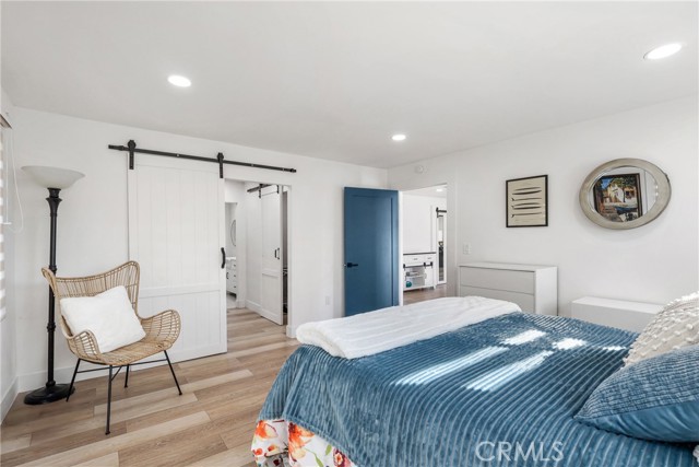 Look into the dressing area and walk in closet